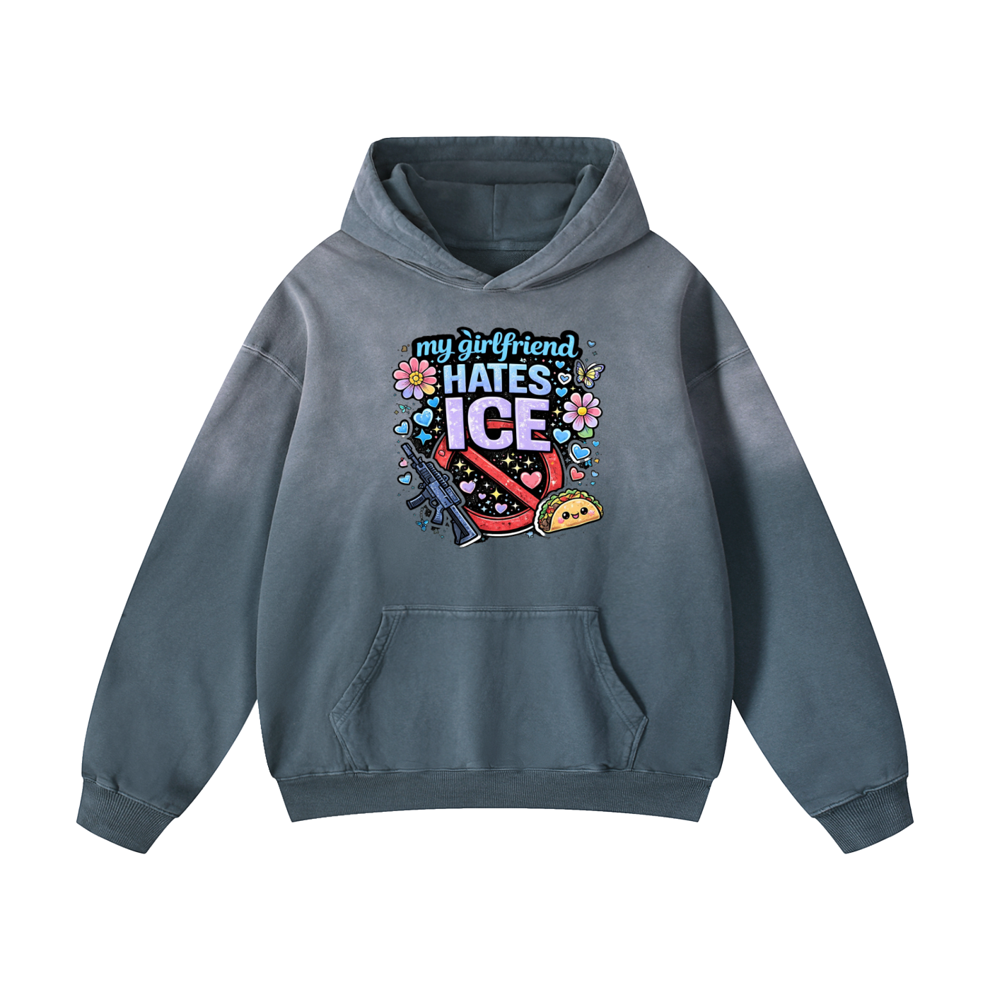 Heavyweight Sunfade Oversized Hoodie