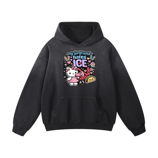 Heavyweight Sunfade Oversized Hoodie