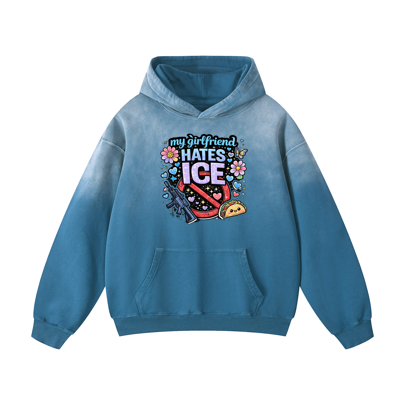 Heavyweight Sunfade Oversized Hoodie