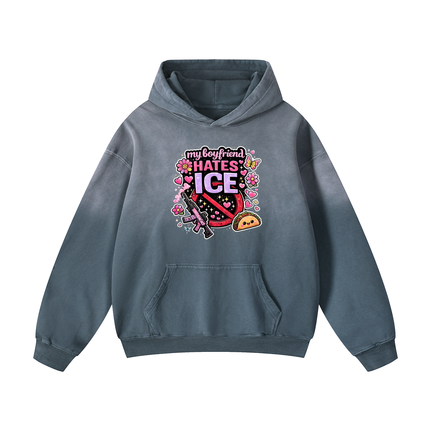 Heavyweight Sunfade Oversized Hoodie