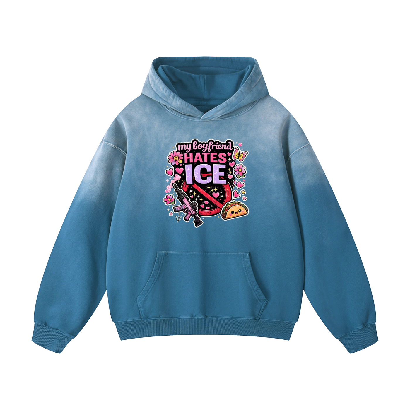 Heavyweight Sunfade Oversized Hoodie