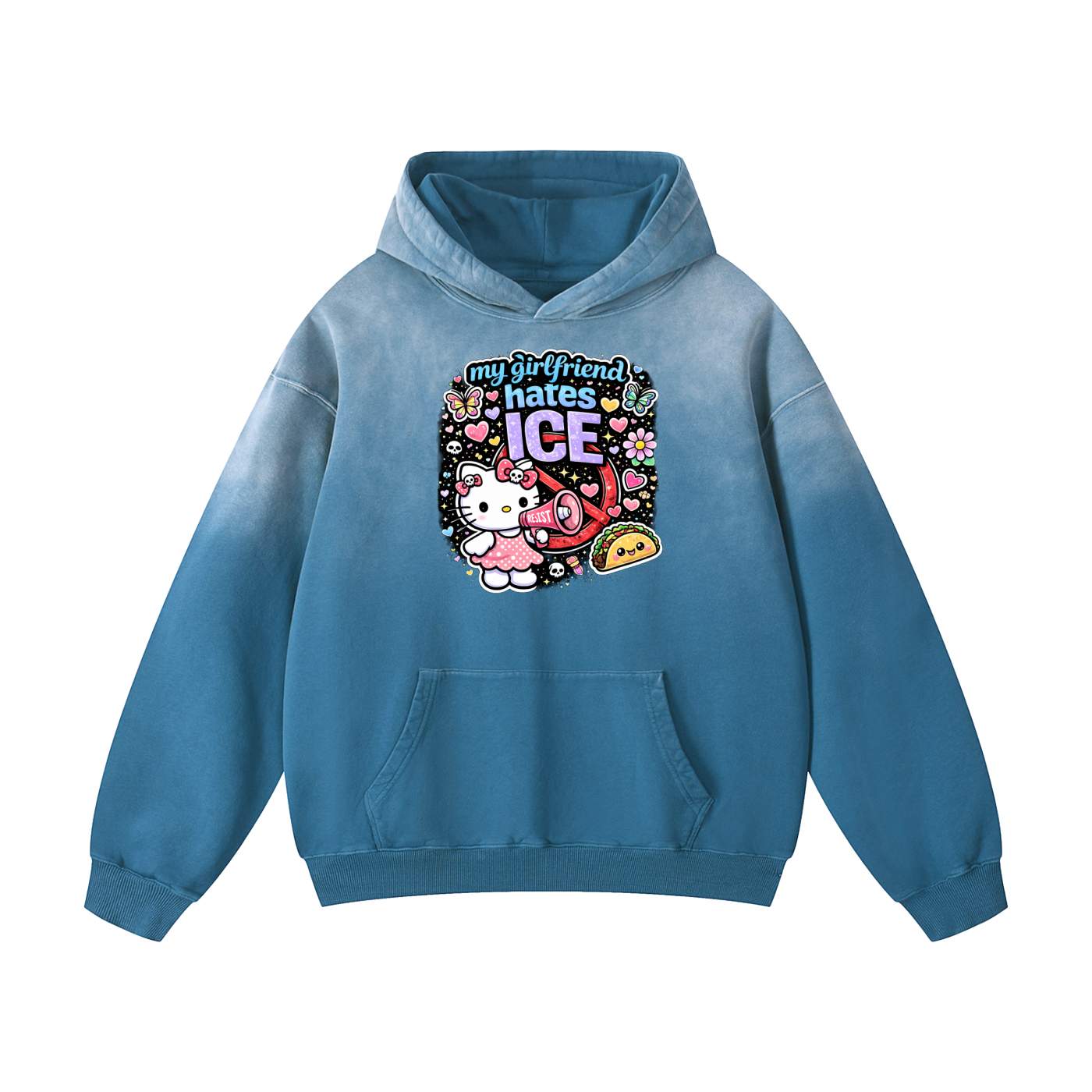 Heavyweight Sunfade Oversized Hoodie